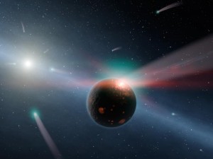 comet-bombardment